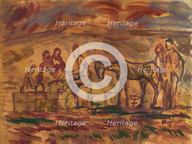 Victims of war, 1944. Creator: Cyprian Majernik.