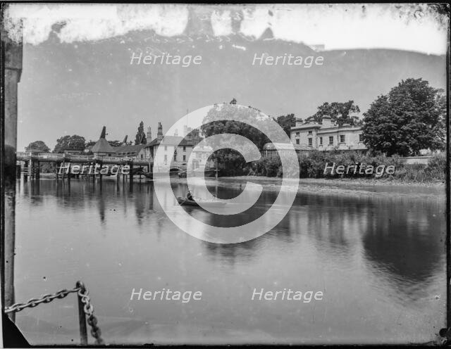 Old Putney Bridge, Fulham, Hammersmith and Fulham, Greater London Authority, 1881. Creator: William O Field.