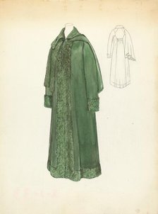 Woman's Coat, 1935/1942. Creator: Margaret Concha.