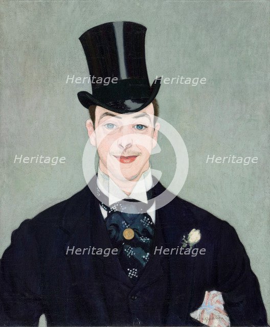 Portrait of Henry Samary (1865-1902), c. 1890.