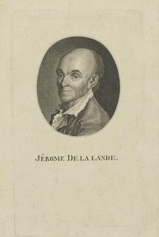 Portrait of Jérôme Lalande (1732-1807), c. 1800. Creator: Westermayr, Conrad (1765-1834).