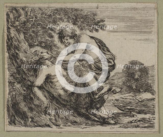 Apollon et Marsyas, 1644. Creator: Stefano della Bella.