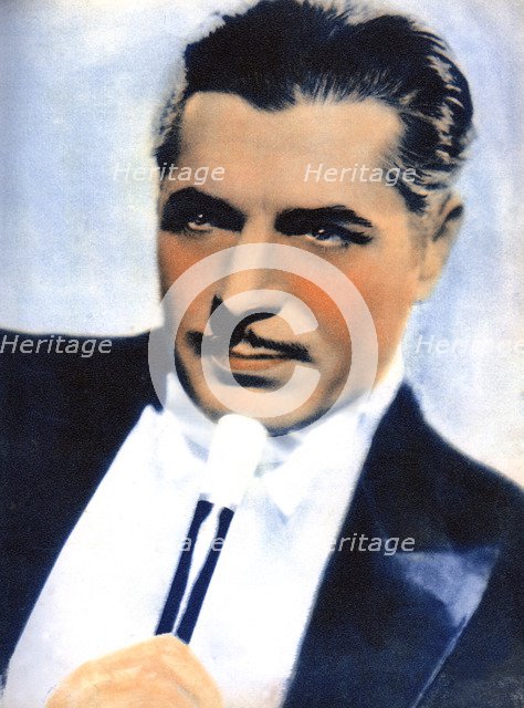 Warner Baxter, American actor, 1934-1935. Artist: Unknown