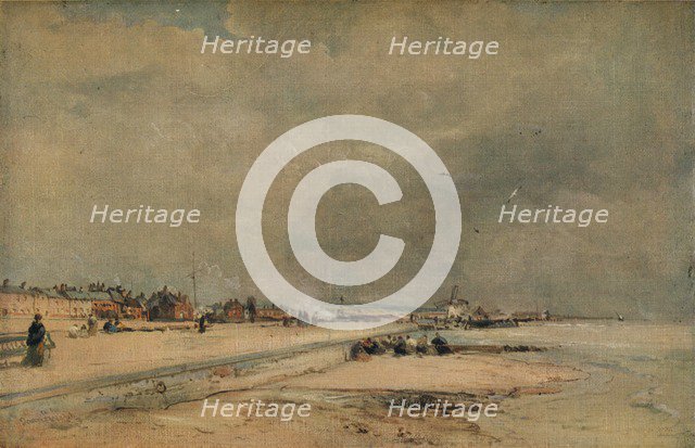 'Littlehampton, Winter', c1868. Artist: James Webb.