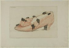 The Assault of the Shoe, 1888. Creator: Henri-Charles Guerard.
