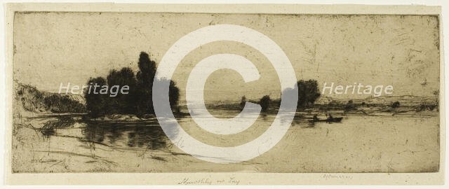 Murthly on the Tay, 1905. Creator: David Young Cameron.