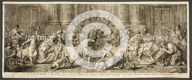 Mary Magdalene washing Jesus' Feet, 1787. Creator: Pierre Subleyras.