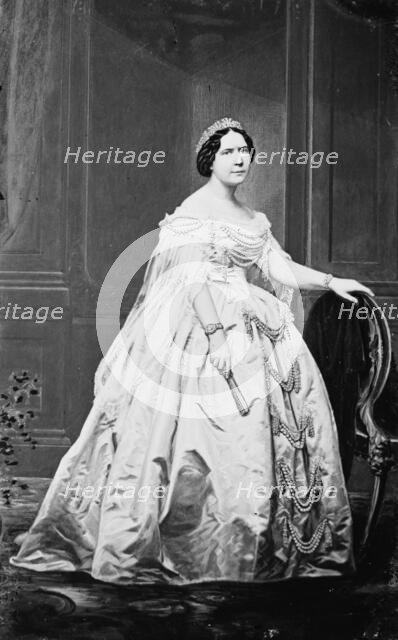 Mrs. John Slidell, between 1855 and 1865. Creator: Unknown.