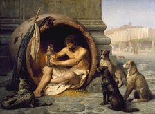 Diogenes, 1860. Creator: Jean-Leon Gerome.