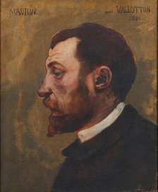 Charles Maurin, 1886. Creator: Vallotton, Felix Edouard (1865-1925).