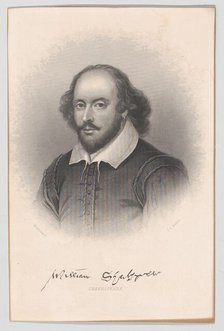 William Shakespeare, 1856. Creator: John Chester Buttre.