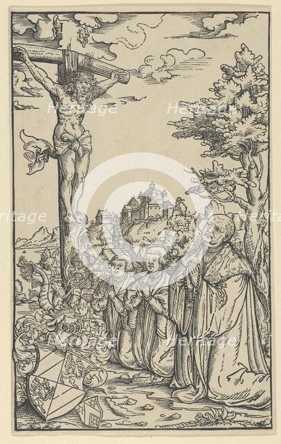 Book-Plate of Christoph Scheurl, 16th century. Creators: Lucas Cranach the Younger, Workshop of Lucas Cranach the Younger.