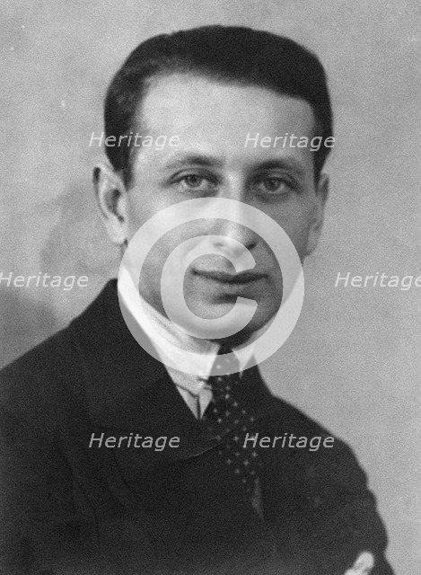 Composer Alexandre Tansman (1897-1986). Artist: Anonymous  