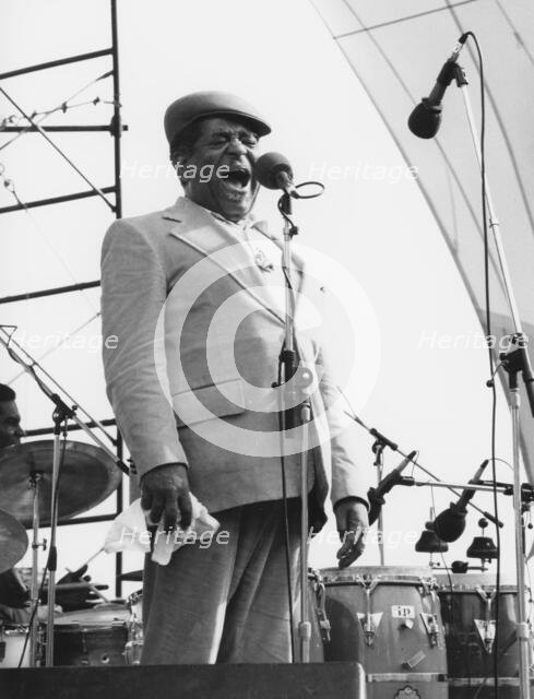 Dizzy Gillespie, Capital Radio Jazz Festival, Alexendra Palace, London,  1979. Creator: Brian Foskett.