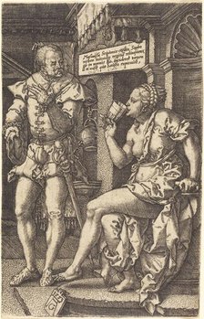 Sophonisba, 1553. Creator: Heinrich Aldegrever.