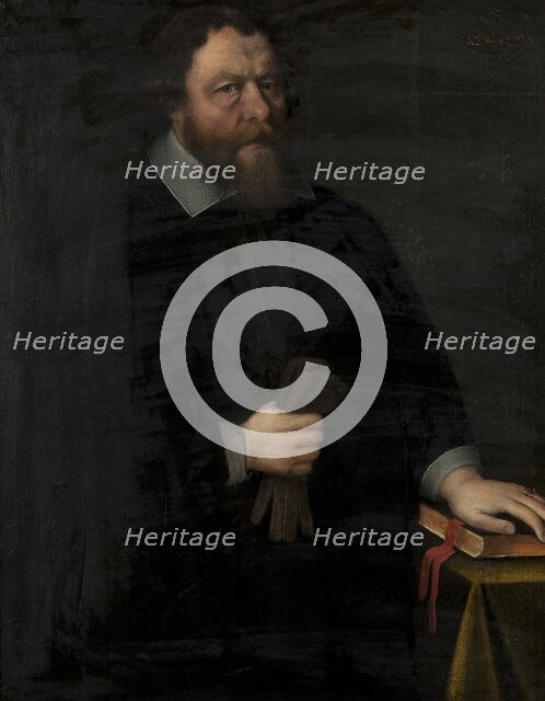 Olaus Christophori (Olof Kristoffersson) Aurivillius (1603-1668), parish priest..., 1661. Creator: Johan I Aureller.