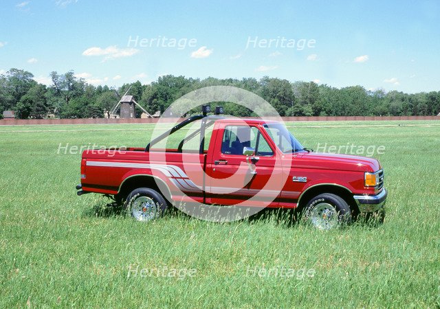 1991 Ford F150 pick up truck. Artist: Unknown.