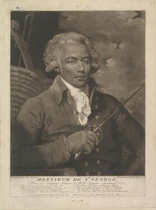 Monsieur de St. George, April 4, 1788. Creator: William Ward.