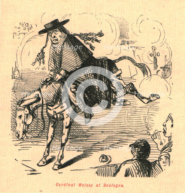 'Cardinal Wolsey at Boulogne', 1897. Creator: John Leech.