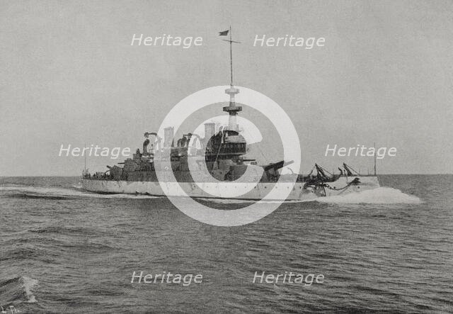 Spanish-American War: USS Massachusetts, US navy, 1898. Creator: Unknown.