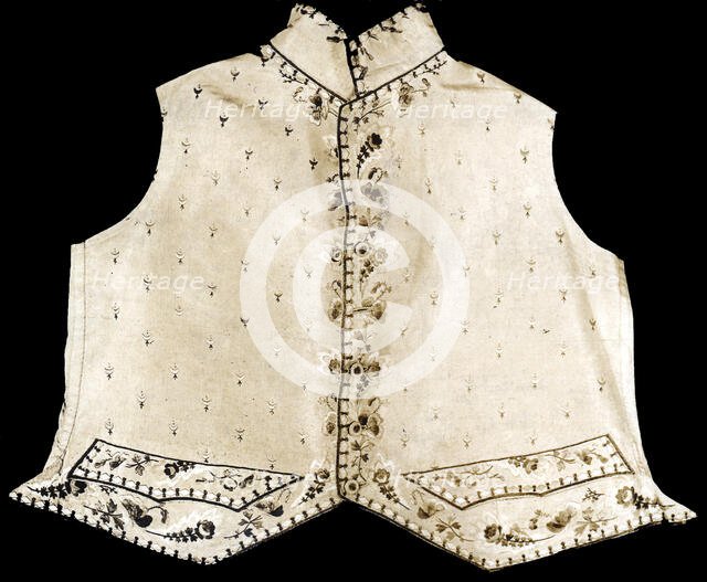 Waistcoat, France, 18th century. Creator: Unknown.