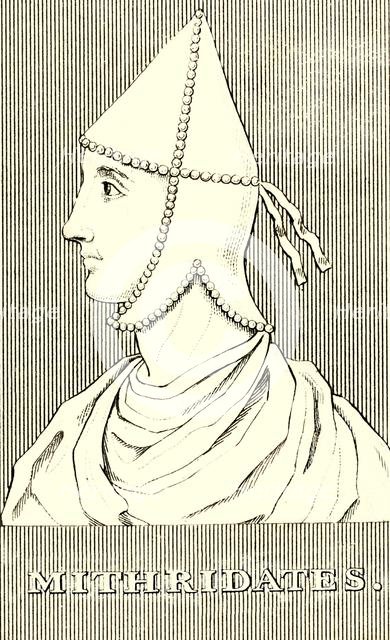 'Mithridates', (65-110 AD), 1830. Creator: Unknown.