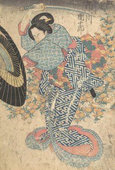 Print, 19th century., 19th century. Creator: Utagawa Kunisada.