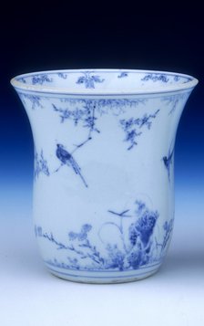 Beaker, Kangxi period, Qing dynasty, China, 1662-1677. Artist: Unknown