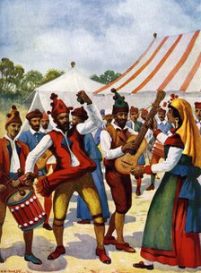 Spanish gypsies. Artist: Unknown