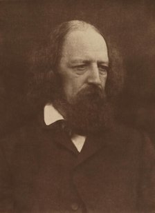 Alfred, Lord Tennyson, 1869, printed 1905. Creator: Julia Margaret Cameron.