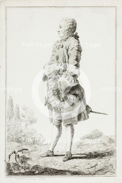 The Baron of Besenval, n.d. Creator: Louis de Carmontelle.