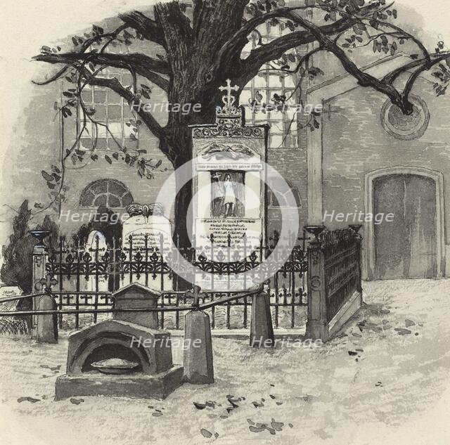 Grabmal von Klopstock, 1893. Creator: Fritz Stoltenberg.