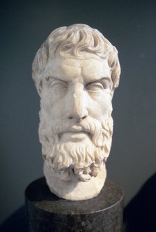 Epicurus, Ancient Greek philosopher. Artist: Unknown