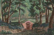 George Washington's tomb, Mount Vernon, Virginia, 1837, (1850).  Creator: Victor-Marie-Felix Danvin.