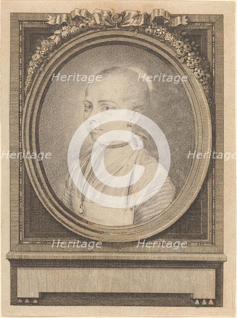 Portrait of a Girl. Creator: Adrian Zingg.