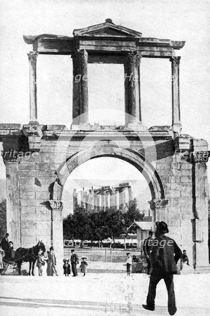 The Temple of Zeus, Olympia, Greece, 1922.Artist: Keystone