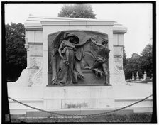 Forest Hills Cemetery, Boston, Martin Milmore Memorial, between 1890 and 1901. Creator: Unknown.