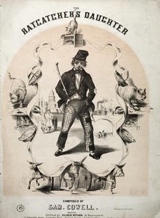 The Ratcatcher's Daughter - Sheet Music Cover. Creator: Winslow Homer (American, 1836-1910).