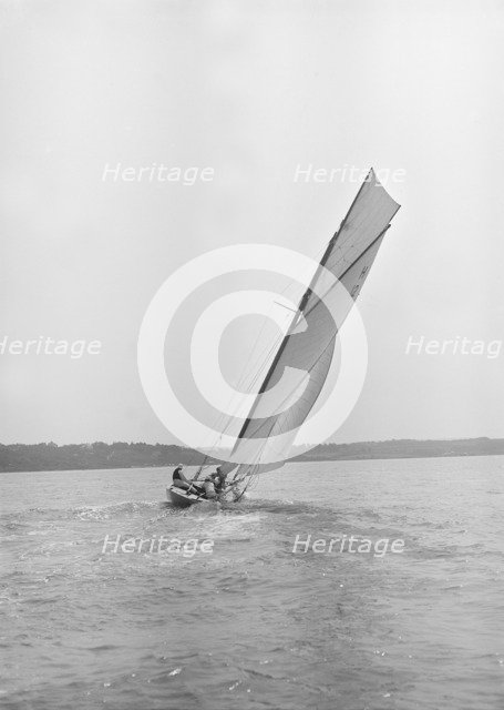 The sailing yacht 'The Truant', July 1912. Creator: Kirk & Sons of Cowes.