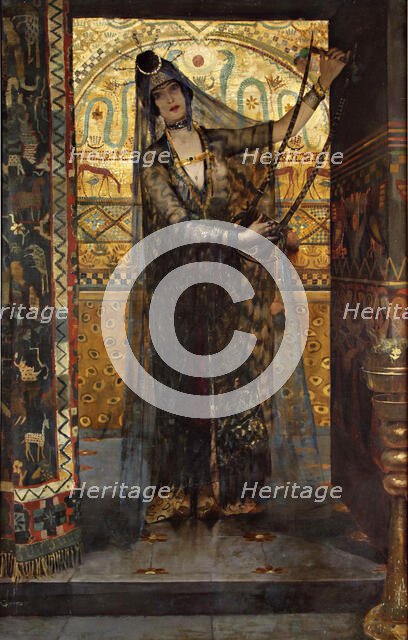 Salammbô, 1886. Creator: Rochegrosse, Georges Antoine (1859-1938).