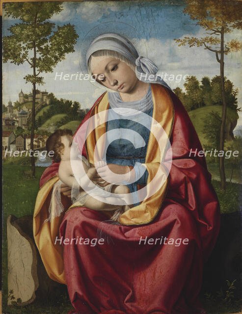 Madonna and Child, c1506. Creator: Previtali, Andrea (ca 1480-1528).