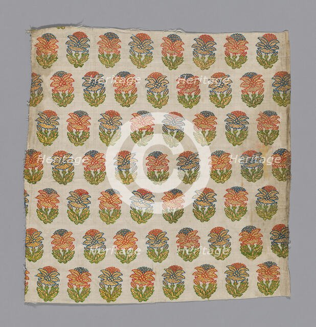 Fragment (Dress Fabric), Iran, 19th century. Creator: Unknown.