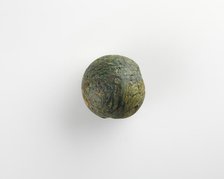 Fragment of a ball, Ptolemaic Dynasty or Roman Period, 305 BCE-14 CE. Creator: Unknown.