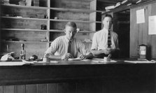 Bank of Australasia, Cressbrook Street, after the 1926 fires, Toogoolawah, Queensland, 1926. Creator: Jack Bain.