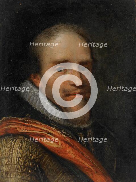 Portrait of Maurice (1567-1625), Prince of Orange, after c.1612. Creator: Jacob Lyon.