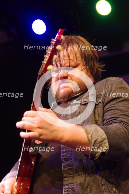 Matthew Long, Crawley Blues Club, Hawth, Crawley, West Sussex, 15 June 2019.  Creator: Brian O'Connor.