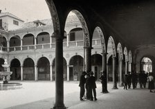 Hospital San Juan de Diós, Granada: view of the cloister, c1900. Creator: Unknown.
