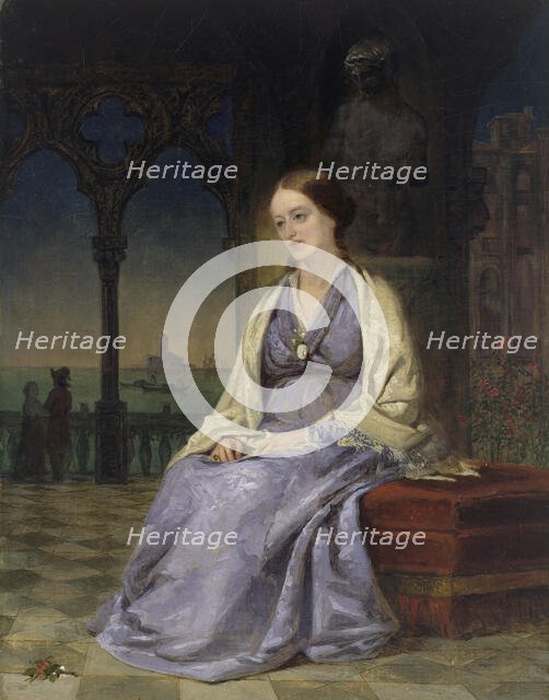 Margaret Fuller, 1848. Creator: Thomas Hicks.