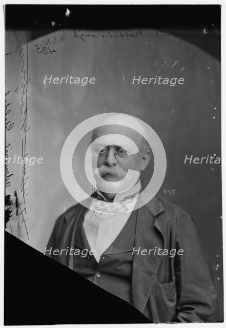 Admiral Louis M. Goldsborough, US Navy, (not in uniform), between 1870 and 1880. Creator: Unknown.