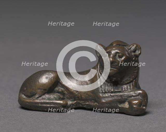 Weight in the Form of a Lion, c. 1391-1353 BC. Creator: Unknown.